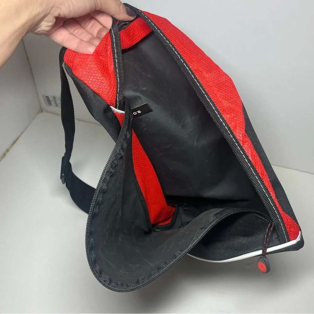 SRT Motorsports Crossbody Sling Backpack Dodge High Performance Bag Red Black